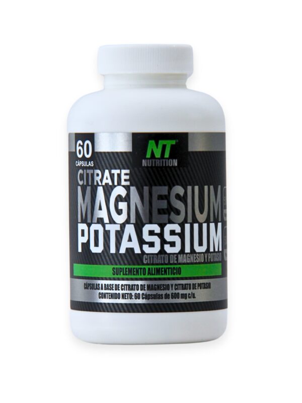 CITRATO DE MAGNESIO Y POTASIO - 60 Cápsulas